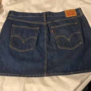 Nwot Levi jean skirt